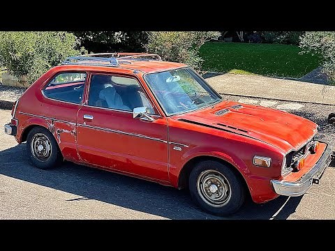 1977 Honda CVCC - First Drive In 11 years!! What could go wrong?
