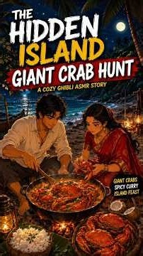 🏝️ The Hidden Island Giant Crab Hunt | Spicy Crab Curry & Island Feast
