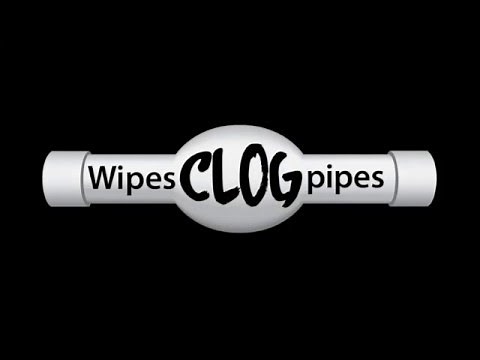 Wipes Clog Pipes Demonstration