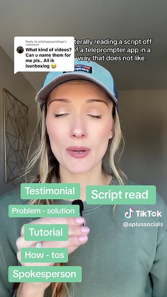Replying to @onlyhappyendings here are different types of UGC videos you should have in your portfolio: 1. Product demonstration. 2. Problem and a solution. 3. Tutorial or how to 4. Script read 5. Spokesperson video 6. Unboxing, just not the whole freaking video of the unboxing. 7. Testimonial. 8. Skit style. 9. A video in foreign language, if available. 10. On trend video The more examples you have of different types of videos, the better your portfolio will be at converting potential visitors 