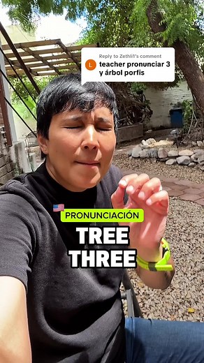 Cómo se pronuncia árbol y tres en inglés: diferencia