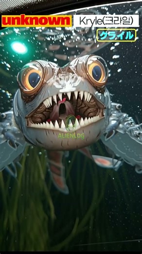 unknown-Kryle(크라일) クライル 유리쯤은 깨버리는 외계어류 #AI다큐 #외계생명체 #Alien #Vie extraterrestre #ショート #insects