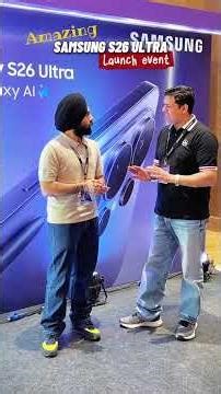 Samsung Galaxy S26 Ultra First Look 😍 | Official Launch Highlights