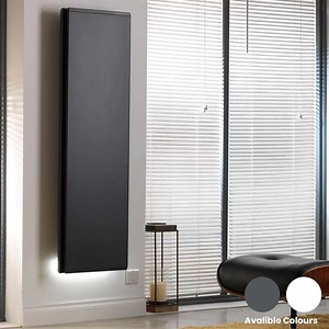 Radialight Icon Wifi Vertical Electric Panel Heater Radiator, Mood Light, Splash Proof, Wall Mounted