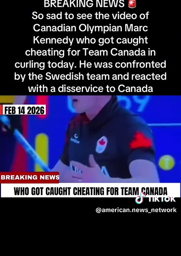 Canadian Olympian Marc Kennedy Caught Cheating in Curling