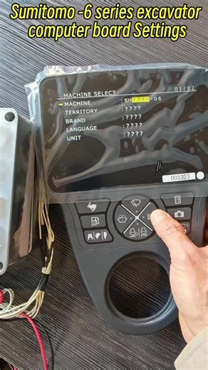 Sumitomo 6 Series Excavator Main Controller Setup / Case CXC Series Excavator Main Controller Setup / Excavator Original Parts Wholesale#excavator #экскаватор #ชิ้นส่วนรถขุด #penggali #حفارة #รถขุด #挖土機 #住友挖泥機配件