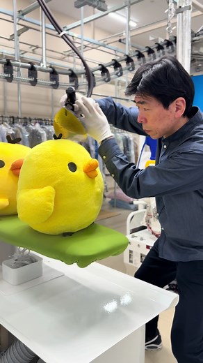 リラックマのぬいぐるみクリーニングの方法