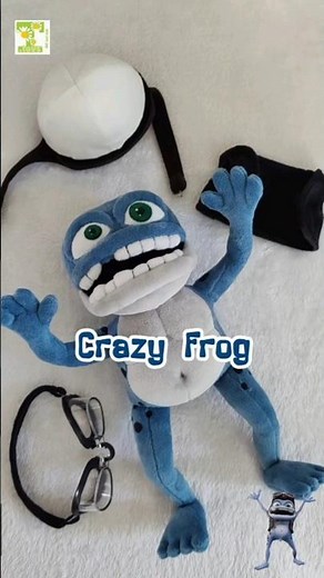 Handmade Crazy Frog Plush