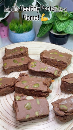 This Homemade Protein Bar Is Better Than Store-Bought!🔥 #shorts #trending #viral #highprotein #yt