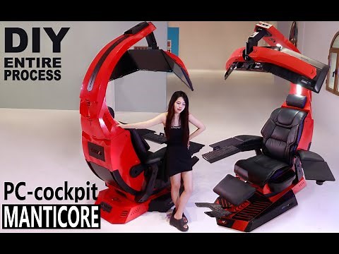 “Manticore”PC-cockpit DIY masterpiece show