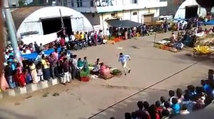 'MCA' film, shooting Action Scenes at market😊 (📷: Hari Nani) Movie Shooting to take place at Vaagdevi College of Engineering, Bollikunta, Warangal for three days starting from today Guys! If you're on Instagram, Do Follow us👇 https://www.instagram.com/welovewarangal | We Love Warangal