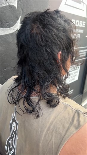 HAIR on Instagram: "I love a big transformation, also this is one of my favorite haircuts to do. He came in and had no idea what he wanted, all he knew is that he had too much hair and it had been too long since his last buzz cut that he grew out to what you see in the before. I asked what style vibes he was into, said his gf said either do a skullet or a wolf cut for two opposite ends of the spectrum. I asked if he’d heard of a Chelsea cut, so we pulled it up on the search bar and the inspo is 