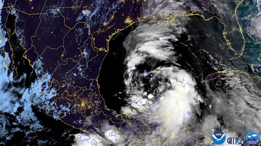 22K views · 170 reactions | This morning, NOAA's GOES East satellite is closely monitoring Potential Tropical Cyclone One in the southern Gulf of Mexico. A Tropical Storm Warning is in effect for parts of the South Texas coast. Latest updates: www.hurricanes.gov | NOAA Satellite and Information Service | Facebook
