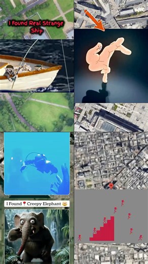 🤯 Strange Finds 🫪 on Google Earth 🌎 #googleearth #googlemaps #googlestreetview