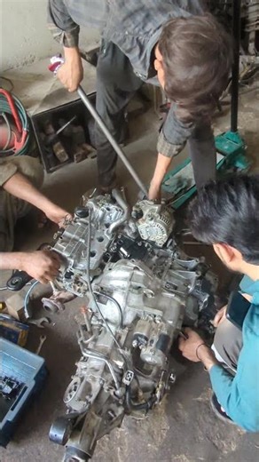 Hijet Injan Repair #foryou #vairalvideo #funny #reelsinstagram#mechanic #fypシ゚viral #toyotaaltis #au