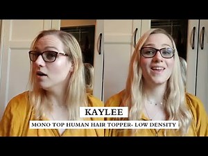 Low density topper—budget friendly piece! MUST-HAVE | Hair Topper Review