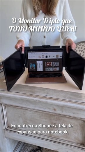 O Monitor Triplo QUE TODO MUNDO QUER!