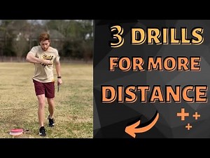 3 Drills for Gaining DISTANCE in Disc Golf! Beginner Series