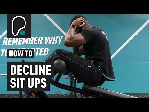 How To Do Decline Sit Ups