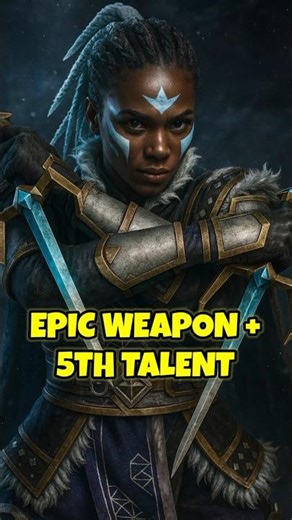 HOW TO USE 5TH TALENT WITH EPIC WEAPON 🔥🥵 #shortsfeed #shadowfight4 #gaming#shortvideo #shorts #sfa