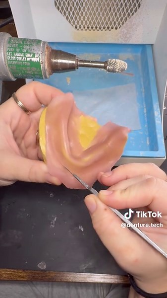 Making a bite rim. | basic bites