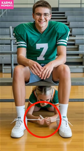 Cheerleader prank backfires when the same person she tricked shows KINDNESS. A cheerleader was surprised when the one she pranked later helped her. #Kindness #Viral #Respect . . . (For entertainment purposes only. Consult professionals if guidance on activities is presented. No brand affiliation is implied if any are shown. If inspired by true events, creative adaptations may be included. Content may include public footage.) | Fabiosa Daily