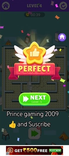 new gaming video in maze escape #4 level complete 💯✅