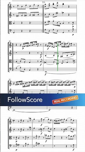 Haydn – String Quartet Op. 76 No. 3 “Emperor”: 1st Movement Allegro | Sheet Music & Real Recording