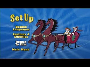 Melody Time 1948, 2000 DvD Menu Walkthrough