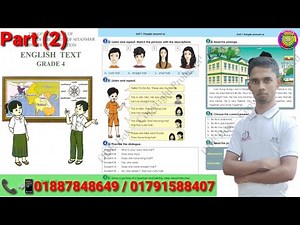 Myanmar New Curriculum textbook Class (4) English/ Grade (4) English Unit (1) Lesson (1) Part (2)
