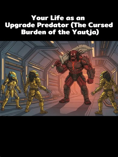 Part 2: Your Life as an Upgrade Predator (The Cursed Burden of the Yautja) #predator #darkpredator #alien
