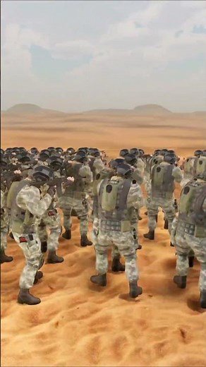 200 Modern Soldiers VS 1000 Zombies | UEBS 2