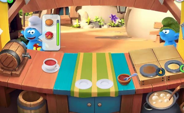 The Smurfs Cooking