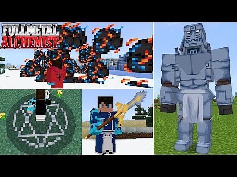 FULLMETAL ALQUEMIST MCPE || Addon FullMetal Alchemist MCPE