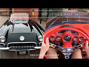 1959 Chevrolet Corvette C1 350 V8 Fully Restored - POV Driving Video & Walk-around | Award Winning