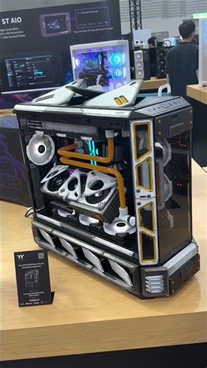 Thermaltake's Most Extreme PC Build Yet! 🔥 #computer #gaming #editing #pc #shorts