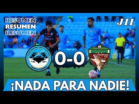 ¡SE REPARTEN PUNTOS! | Jaiba Brava vs Coyotes de Tlaxcala | RESUMEN | J11 | Liga de Expansión