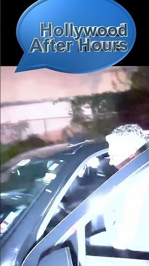 Madonna sneaks out the back of Delilah in LA