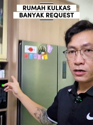 Mau rumah kulkas ngepas atau rata kabinet?