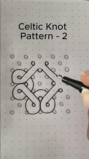 So Satisfying 🌀 | Easy Twist & Loop Pattern Anyone Can Draw - Part 2