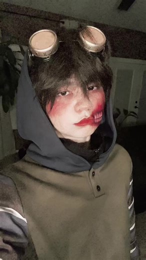 Ticci Toby fit is completed #ticcitoby #creepypasta #creepypastaticcitoby #tobiaserinrogers #ticcitobycosplay #slenderman #cosplay #proxy