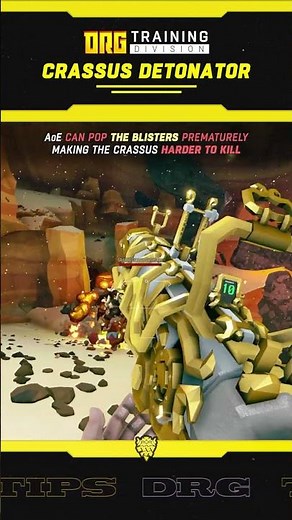 Crassus Detonator | "Combat Tips" #deeprockgalactic