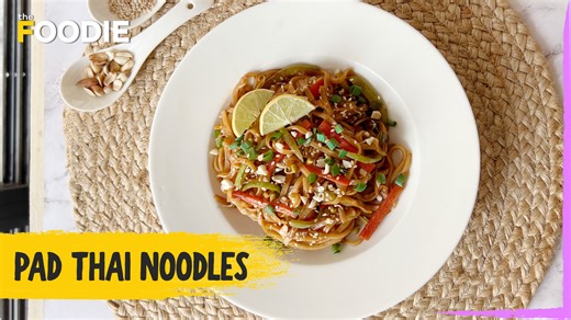 Pad Thai Noodles Recipe | How To Make Pad Thai Noodles | Thai Street Food Recipe | Recipe Book