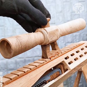 118K views · 862 reactions | Making a matchstick sniper rifle out of wood Partner: Wood Art TG YT: https://www.youtube.com/channel/UCXPnFZHseWVLecDybzPBoZA | Bored Panda Art | Facebook