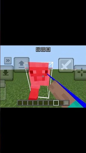 showcase a packs name:Hitbox in Minecraft bedrock! #showcase #minecraft #gamplay #fpyシ