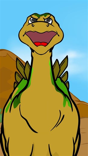 Triceratops fights with T-rex