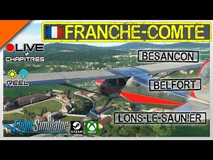 Flight Simulator 2020 ● La Franche-Comté en Cessna 140 (Fs2020 Xbox Series X|S et Pc).