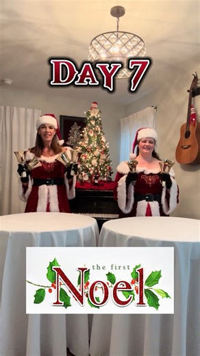 Belle Musique Handbells on Instagram: "✨ Ringing in the season with a handbell performance of "The First Noel". I love sharing these peaceful Christmas melodies- hope this brings a little light and calm to your day. ❄️🔔🎄 #TheFirstNoel #Handbells ##HandbellMusic #ChristmasReels #HolidayMusic #Christmas2025#BellsOfChristmas #MusicReels #ChristmasSpirit #HolidayCheer"