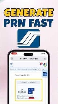 How to Generate SSS PRN Online for Voluntary Members (2026 Step-by-Step Guide)