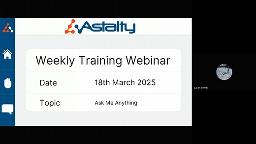 Astalty Weekly Training 18th March 2025 - Ask Me Anything